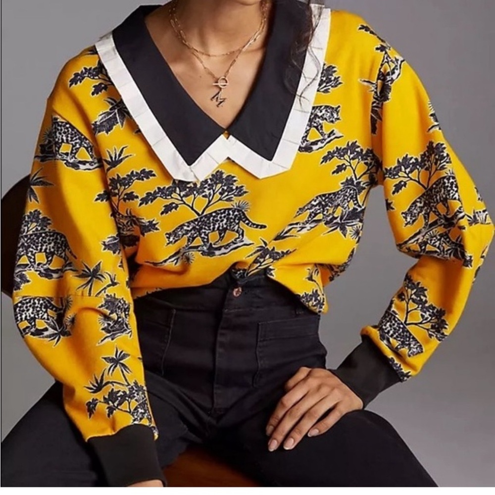 Anthropologie Corey Lynn Calter top. New with tags. Large. Long sleeve